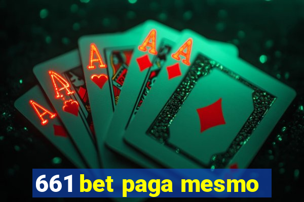 661 bet paga mesmo